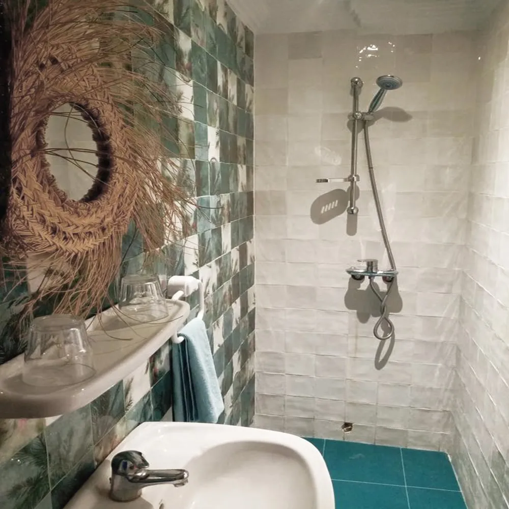 Tiled bathroom
